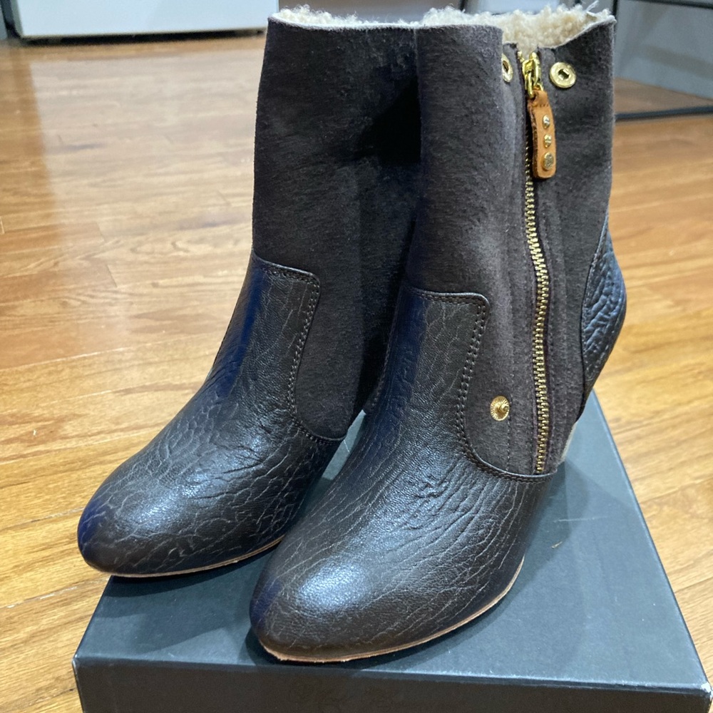 Leather Booties